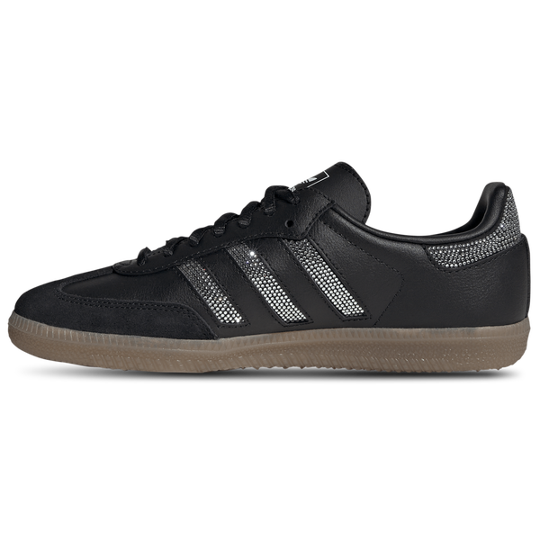 adidas Originals Samba OG - Girls' Grade School - Core Black/Silver/Core Black - Image 2