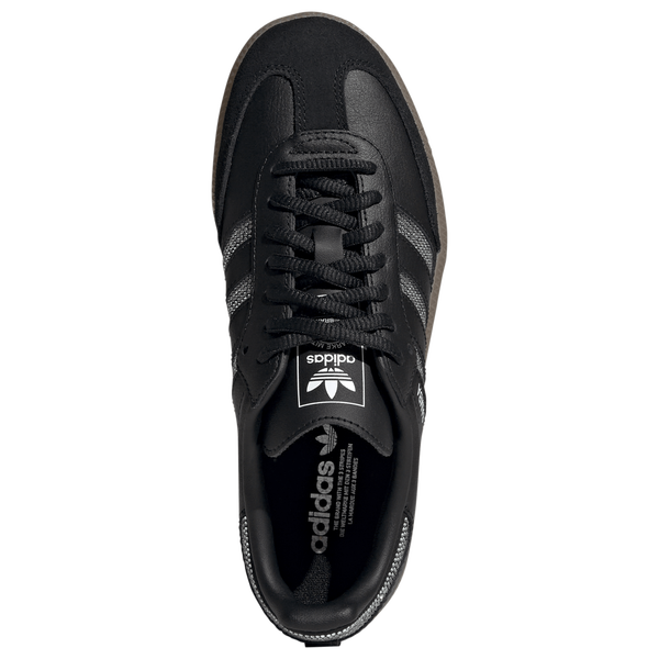 adidas Originals Samba OG - Girls' Grade School - Core Black/Silver/Core Black - Image 4
