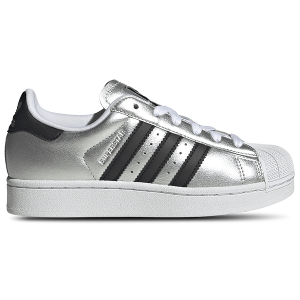adidas Originals Superstar II - Boys' Grade School - Core Black/Silver Metallic/Silver Metallic