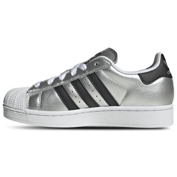adidas Originals Superstar II - Boys' Grade School - Core Black/Silver Metallic/Silver Metallic - Image 2