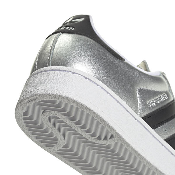 adidas Originals Superstar II - Boys' Grade School - Core Black/Silver Metallic/Silver Metallic - Image 6