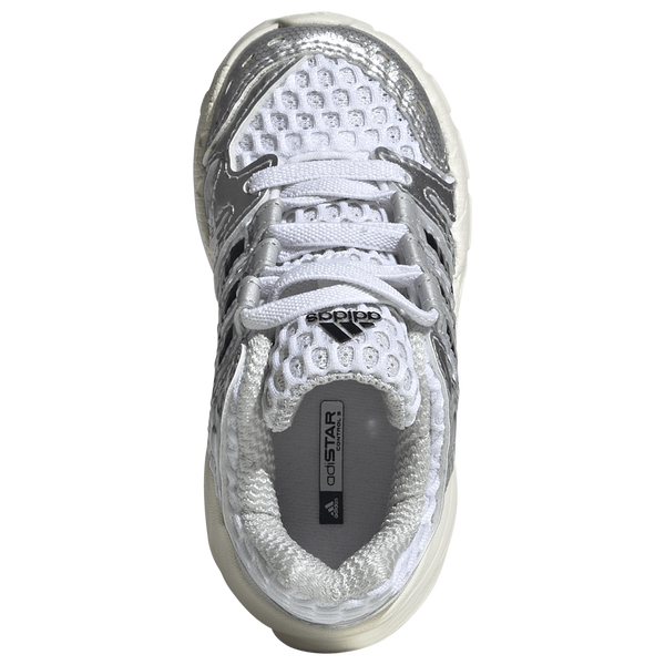 adidas Adistar Control 5 - Boys' Toddler - White/Silver - Image 4