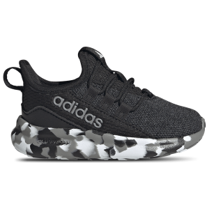 adidas Lite Racer Adapt 8.0 Elastic Lace - Boys' Toddler - Grey/Core Black/Carbon