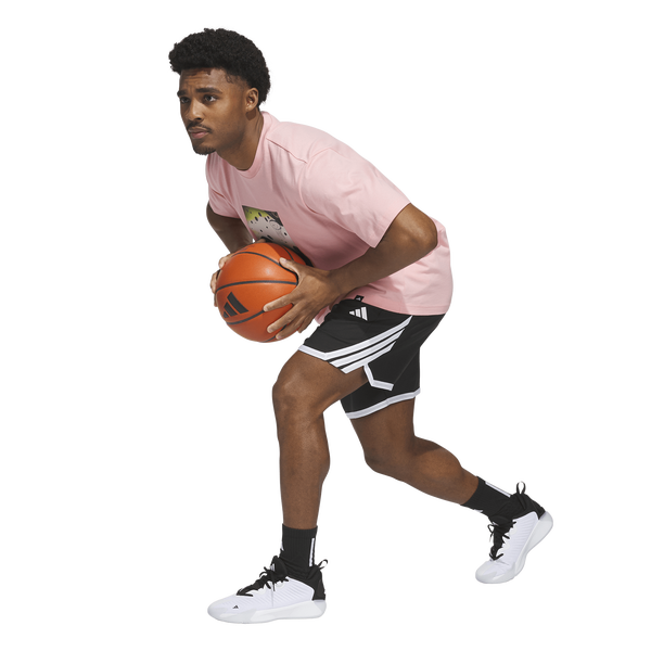 adidas Crazy Lite Basketball 9" Shorts - Men's - Black - Image 5
