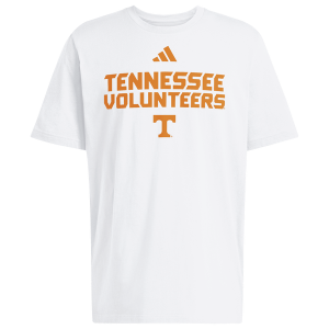 adidas College Wordmark Short Sleeve T-Shirt - Men's - White