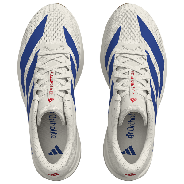 adidas Duramo Speed 2 - Men's - Core White/Team Royal Blue/Pure Ruby - Image 4