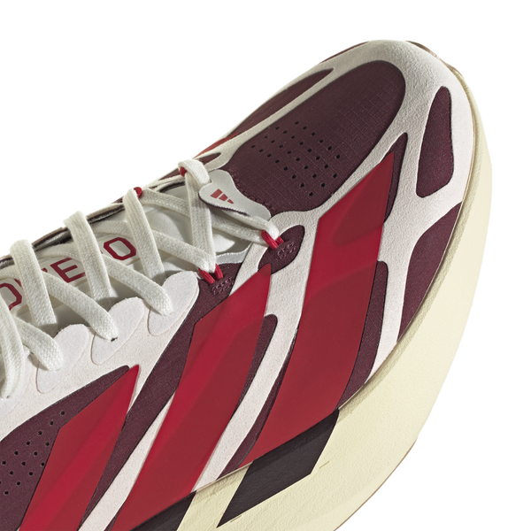 adidas adizero Evo SL Exo Suede - Men's - Off White/Better Scarlet/Maroon - Image 7