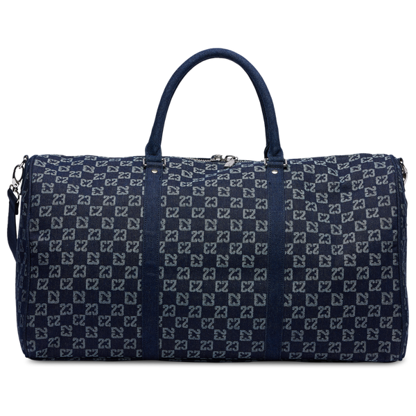 Jordan Monogram Duffel Bag - Adult - Dark Indigo Rinse/Red - Image 2