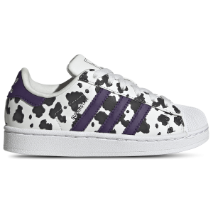 adidas Originals Superstar - Boys' Preschool - Violet/Footwear White/Crystal White