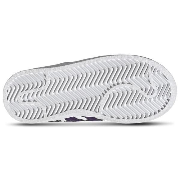 adidas Originals Superstar - Boys' Preschool - Violet/Footwear White/Crystal White - Image 5