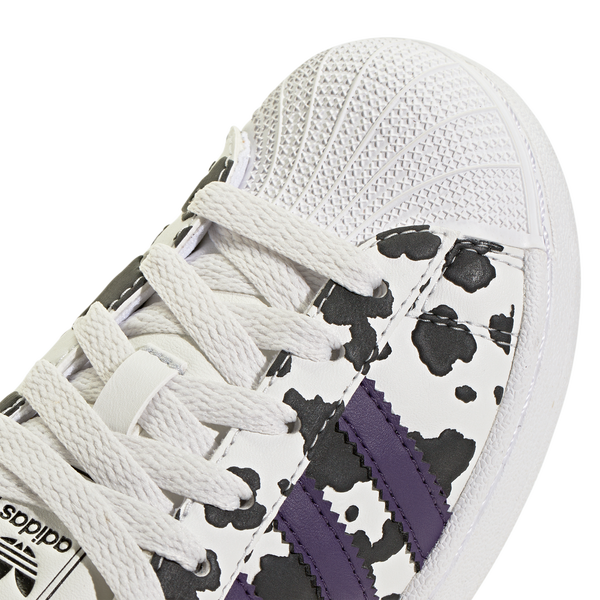 adidas Originals Superstar - Boys' Preschool - Violet/Footwear White/Crystal White - Image 6