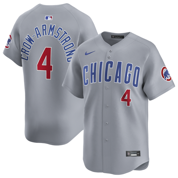 Nike MLB Chicago Cubs Road Limited Jersey - Men's - Grey