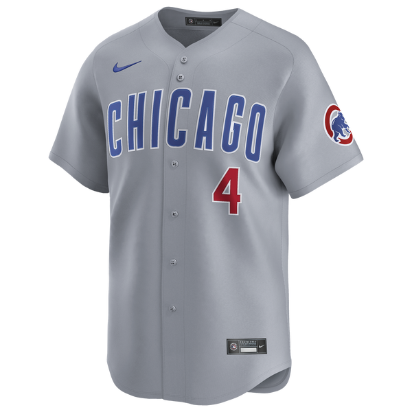 Nike MLB Chicago Cubs Road Limited Jersey - Men's - Grey - Image 2