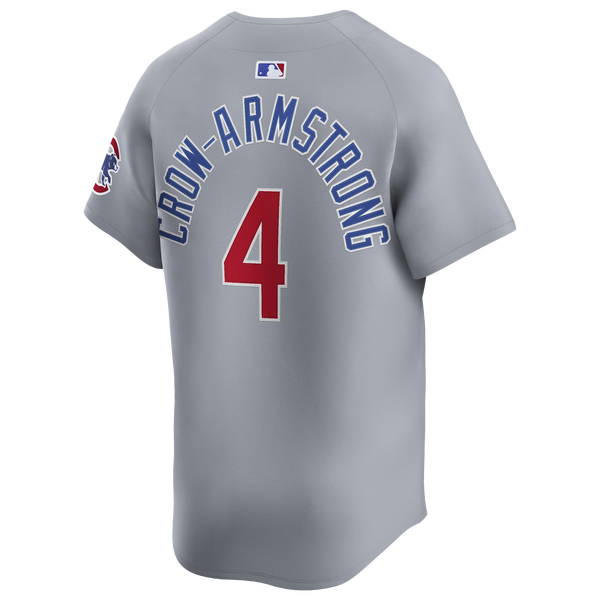 Nike MLB Chicago Cubs Road Limited Jersey - Men's - Grey - Image 3
