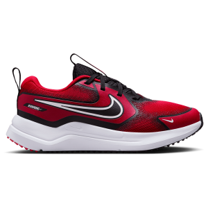 Nike Cosmic Runner - Boys' Grade School - Black/White/University Red