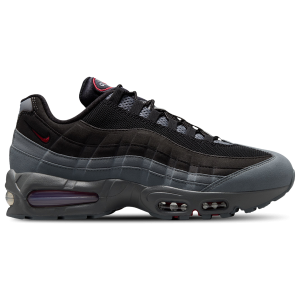 Nike Air Max 95 Big Bubble - Men's - Tough Red/Smoke Grey/Black