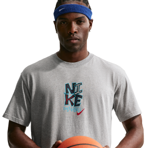 Nike M90 Summit Just Do It Basketball T-Shirt - Men's - Dk Grey Heather