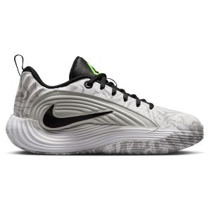 Nike Giannis Immortality 5 - Boys' Grade School - White/Metallic Silver/Off White