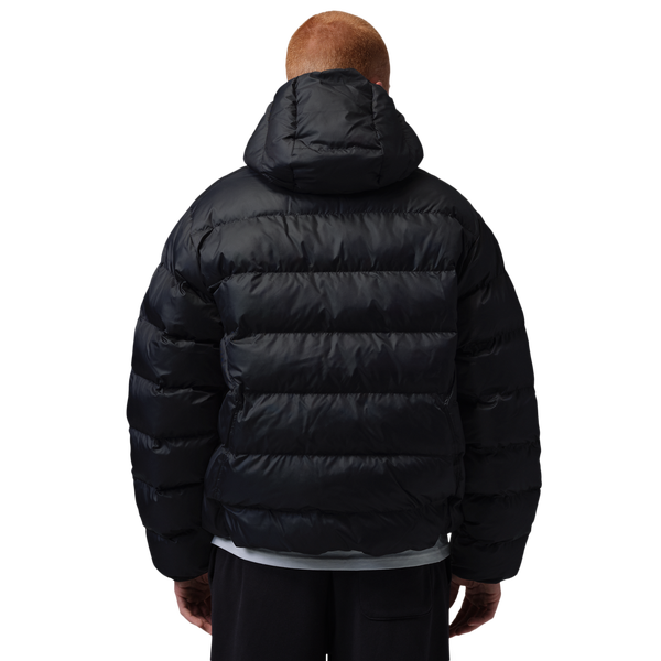Jordan Brooklyn Puffer Jacket - Men's - Black/Uni Red - Image 2