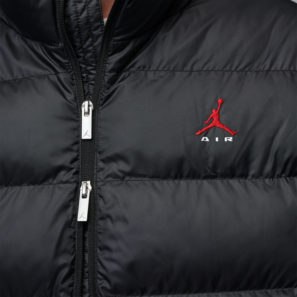Jordan Brooklyn Puffer Jacket - Men's - Black/Uni Red - Image 3