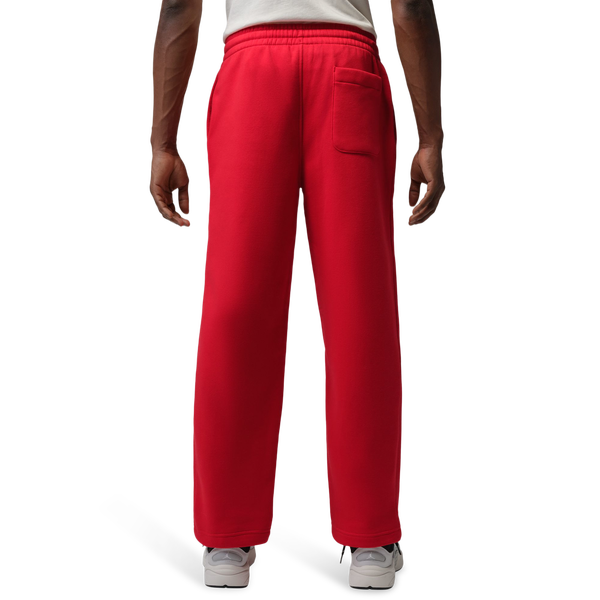 Jordan Brooklyn Fleece Open Hem Pant - Men's - Red - Image 2