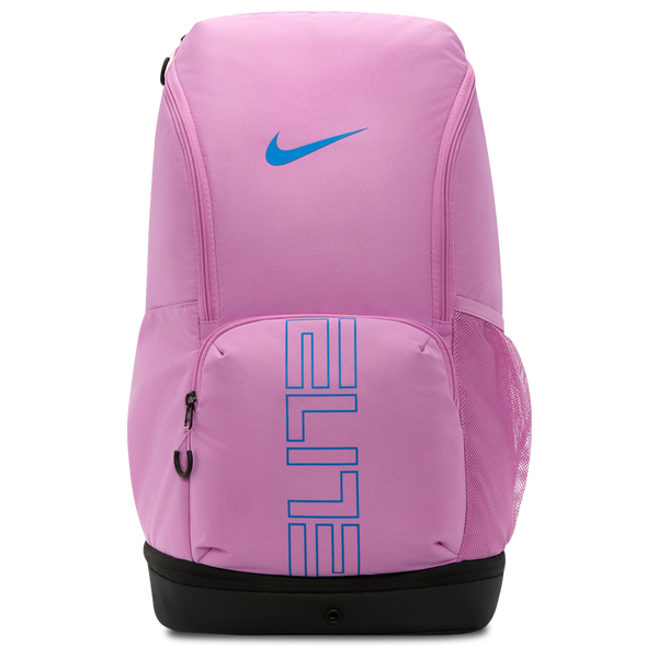 Nike Varsity Elite Backpack - Adult - Black/Light Photo Blue/Light Magenta