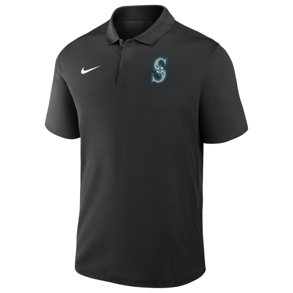 Nike Mariners Victory Polo - Men's - Black - Image 2