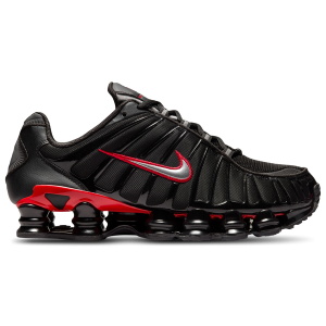 Nike Shox TL - Men's - Black/University Red/Metallic Silver