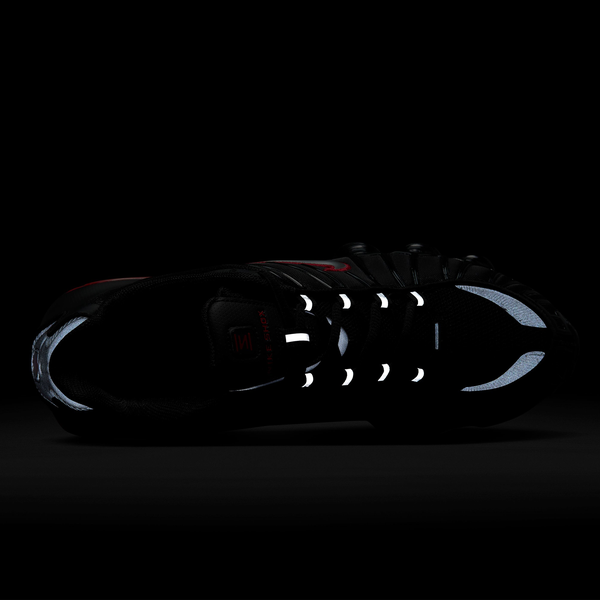 Nike Shox TL - Men's - Black/University Red/Metallic Silver - Image 7