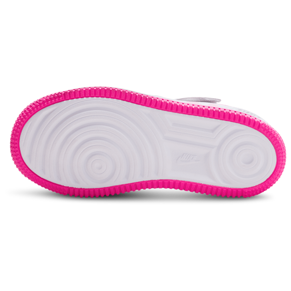 Nike Air Force 1 Low EasyOn - Boys' Preschool - White/Laser Fuchsia - Image 5