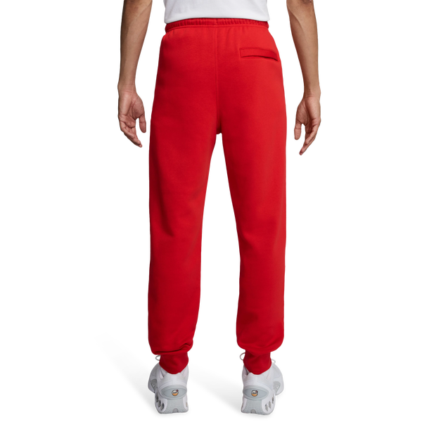 Nike Club Joggers - Men's - University Red/White - Image 2
