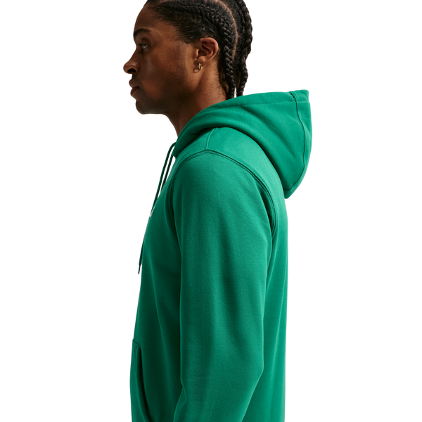 Nike Club BB Pull Over Hoodie - Men's - Malachite/White/Malachite - Image 4