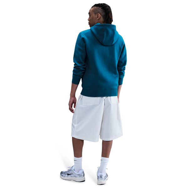 Nike Club Full-Zip Hoodie - Men's - Green Abyss/Green Abyss/White - Image 4
