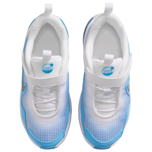 Nike Air Max Nova - Boys' Preschool - White/Fusion Red/Aurora Blue - Image 4