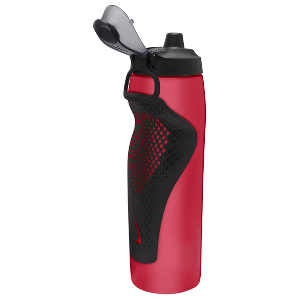Nike Refuel Bottle Locking Lid 32 Oz - Adult - Red/Black - Image 4