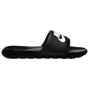 Nike Victori One Slides - Men's - Black/Black/White