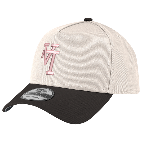 New Era Dodgers 940AF Cap - Adult - White/Black