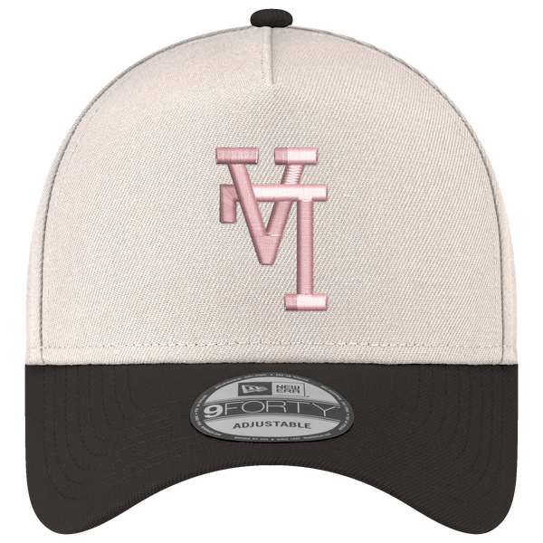 New Era Dodgers 940AF Cap - Adult - White/Black - Image 2
