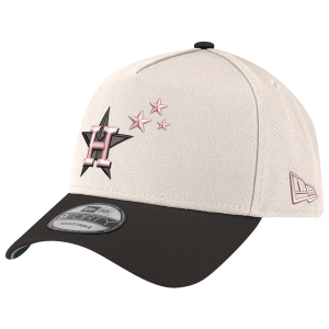 New Era Astros 940AF Cap - Adult - White/Black