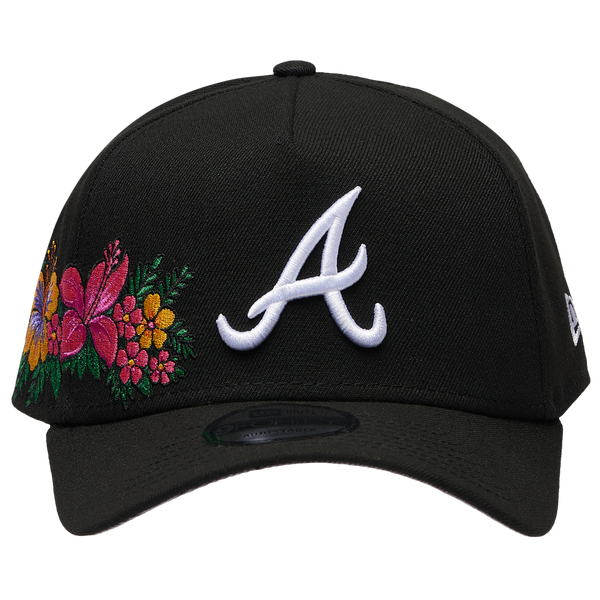 New Era MLB 940 A-Frame Tropical Flower Cap - Adult - Black - Image 2