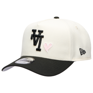New Era 940AF MLB UPSD Heart Cap - Adult - White/Black