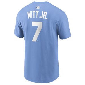 Nike MLB Kansas City Royals Name and Number Tshirt - Men's - Blue