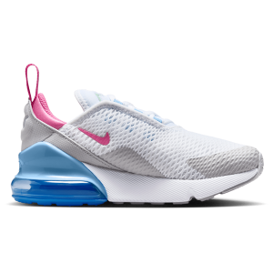 Nike Air Max 270 - Boys' Preschool - White/Pinksicle/Football Blue
