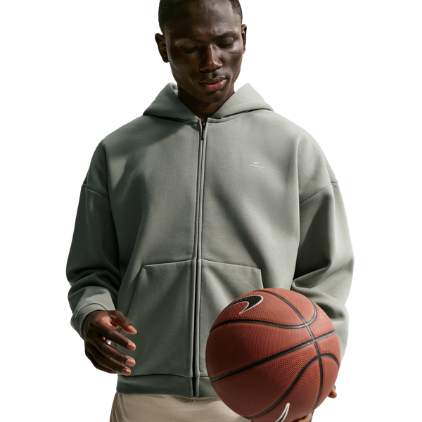 Nike TF SI Brush Hoodie - Men's - Dark Stucco/Pale Ivory - Image 3
