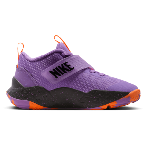 Nike Team Hustle D 12 SE - Boys' Preschool - Bright Violet/Black/Total Orange