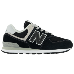 New Balance 574 Core - Boys' Preschool - White/Black