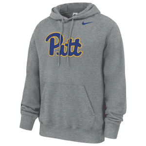 Nike University of Pittsburgh Alternate Logo Hoodie - Men's - Gray