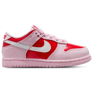 Nike Dunk Low Valentine's Day - Girls' Preschool - Pink Foam/Summit White/Red