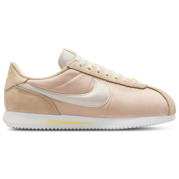 Nike Cortez FL1 - Women's - Alabaster/Soft Yellow