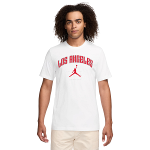 Jordan LA City LBR Short Sleeve Crew - Men's - White